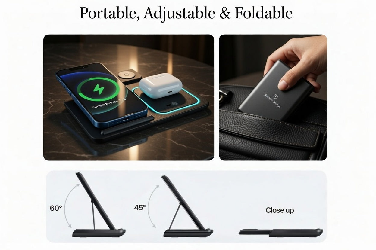 3 In 1 Wireless Charging Station