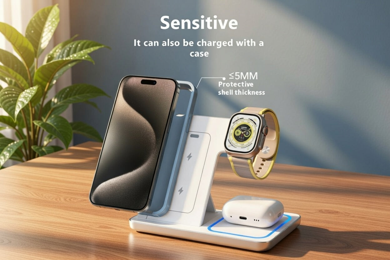 3 In 1 Wireless Charging Station