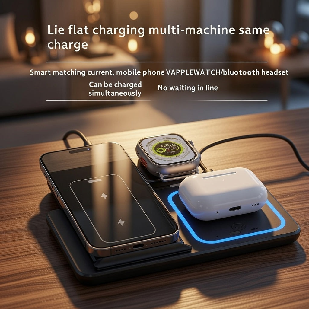 3 In 1 Wireless Charging Station