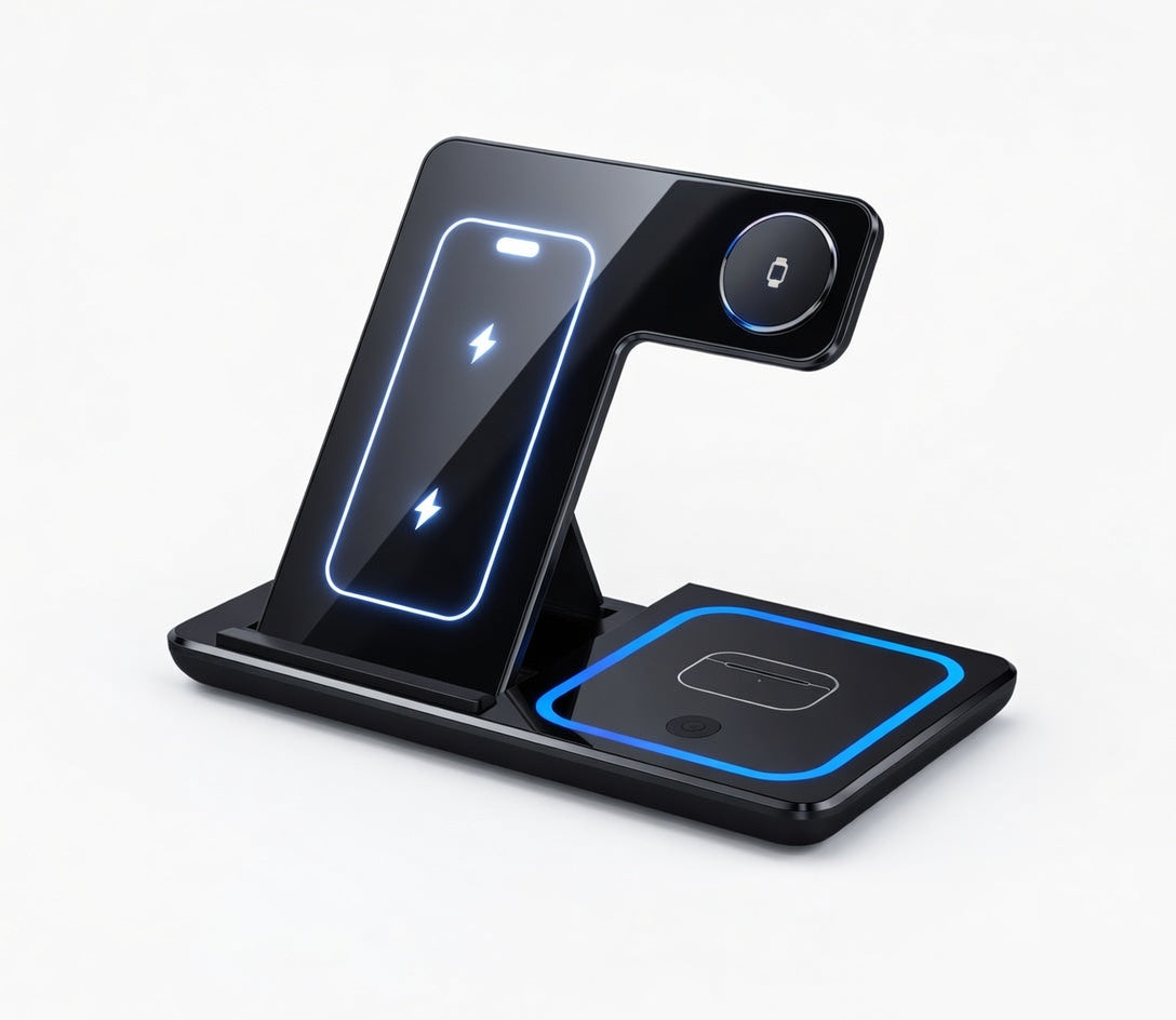 3 In 1 Wireless Charging Station