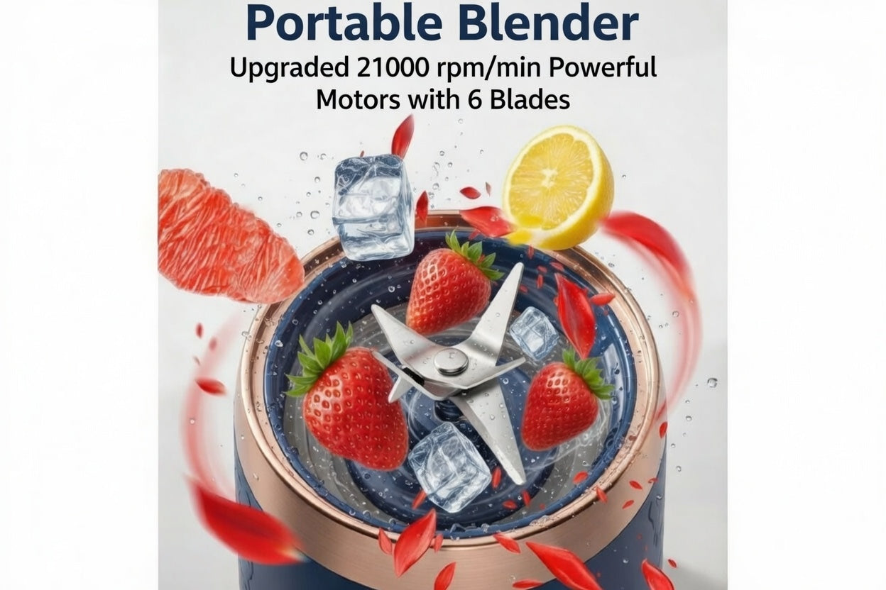 6-Blade Portable Blender