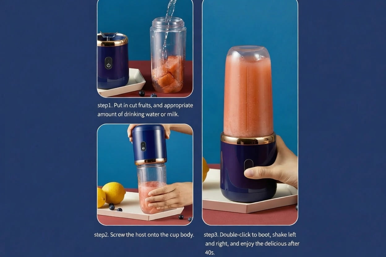 6-Blade Portable Blender